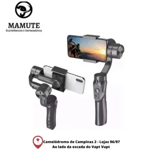 Guimbal Estabilizador de celular Com 3 Eixos Compacto gimbal