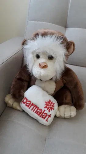 Pelúcia Parmalat Chimpanzé em perfeito estado