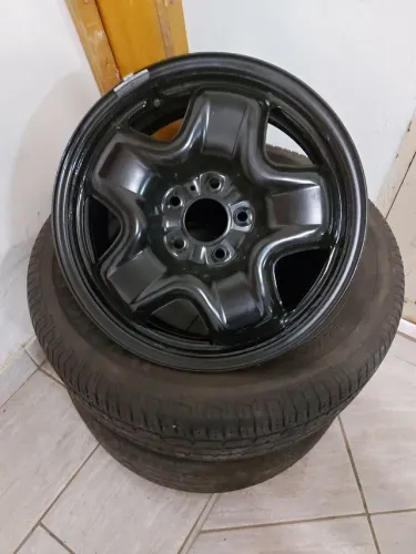 RODA FERRO ESTEPE ORIGINAL FIAT TORO/RENEGADE ARO 16 (ZERO) 