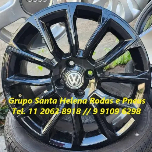 Jogo roda esportivo aro 17 vw saveiro gol passat voyage