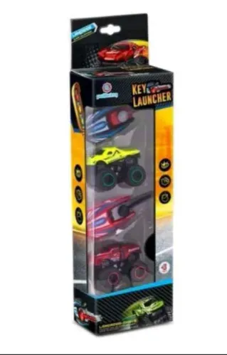 Carros de Brinquedo Key Launcher - Lança Carros - Diversão Garantida!