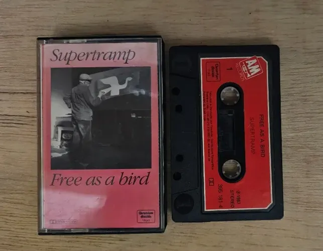 Fita k7 Supertramp Free as a Bird