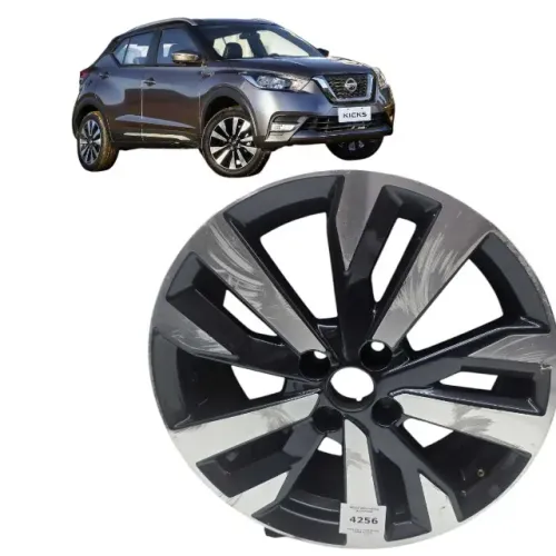 Roda Aro 17 Nissan New Versa 2019/24 com detalhe usada   etq4256