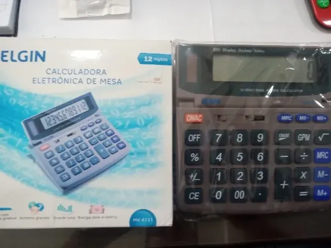 Calculadora Elgin mv4121 novo