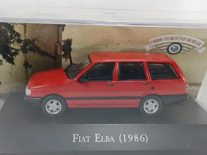 Coleção Carros Inesquecíveis Do Brasil Fiat Elba (1986) 1/43