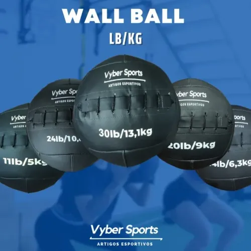 Wall ball Crossfit - Academia - Treino funcional Libras/KG