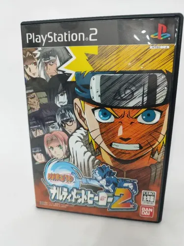 Jogo Naruto Playstation 2 Original Japão  Mídia Física Colecionador 