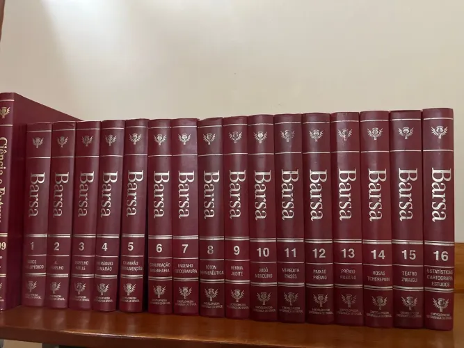 Enciclopédia Barsa - Completa - 16 Volumes