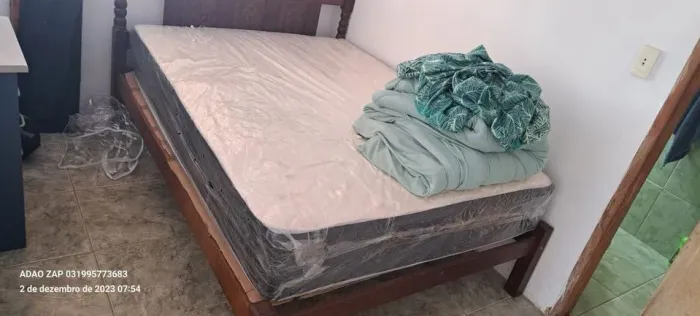 colchao novo casal novo tamanho normal