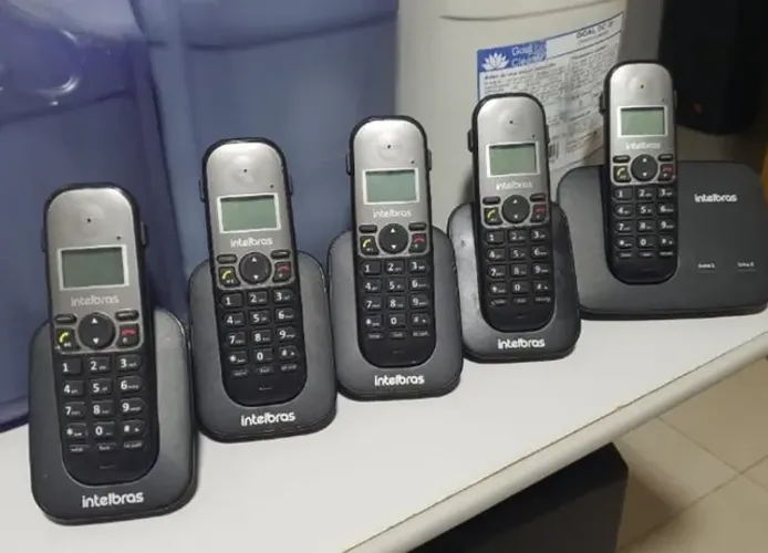 5 Telefones intebras ramais