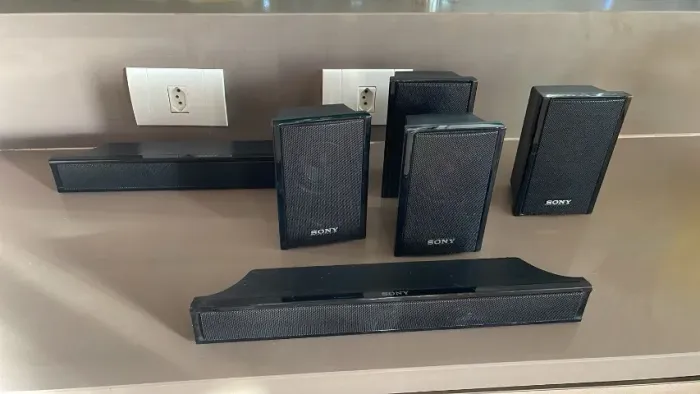 Caixas Acústicas Originais Sony HT-SS360 - Conjunto Completo + Central Extra