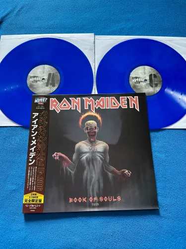 Iron Maiden promo Lp vinil disco colecao rock Heavy Metal cd sabbath kiss sepultura