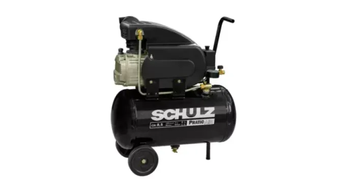Compressor de ar elétrico portátil Schulz Pratic Air CSI 8.5/25 L 2hp 127V