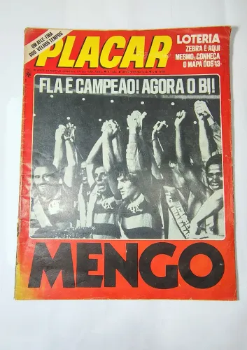 Revista Placar 1978 / Flamengo Campeão/