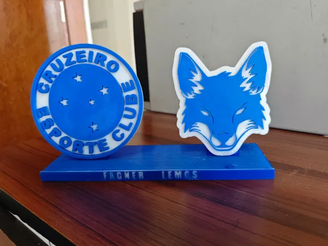 SÍMBOLO DO CRUZEIRO 3D PERSONALIZADO.