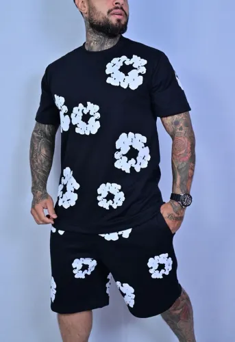 Conjunto Masculino Floral Verão p ao gg