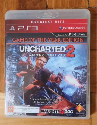 Jogo Uncharted 2: Among Thieves - Game of the Year Edition - PS3