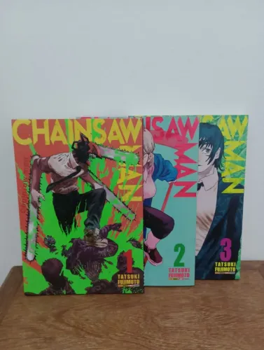 Kit Chainsaw Man Vol. 1 ao 3