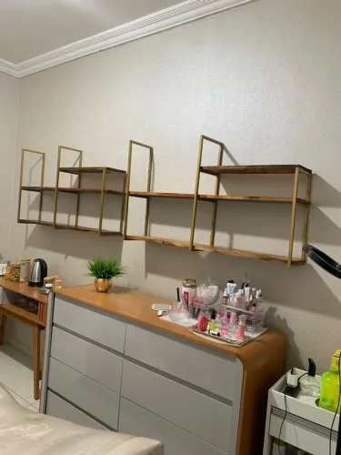 Prateleira Decorativa Estilo Industrial