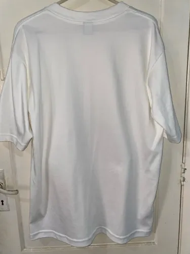 Camiseta Oversized Branca Gelo tam .g