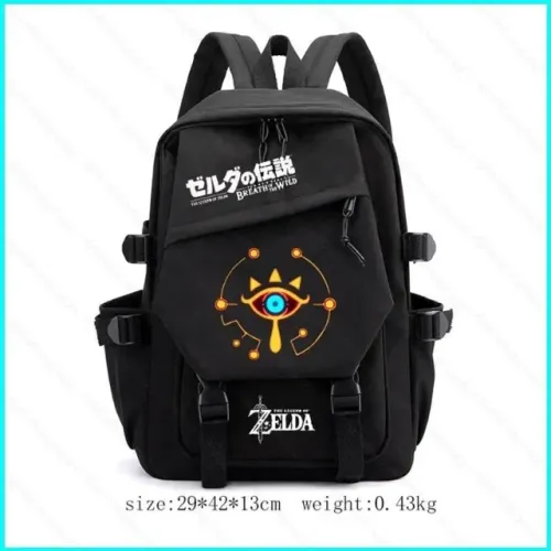 Mochila the Legend of Zelda Tears Kingdom Para Estudantes Bolsas Multiuso