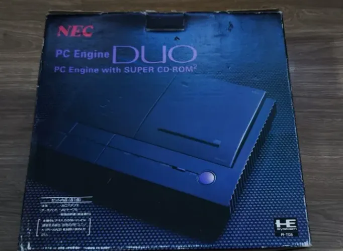 PC ENGINE DUO REVISADO IMPECÁVEL NA CAIXA COMPLETO SERIAL BATENDO