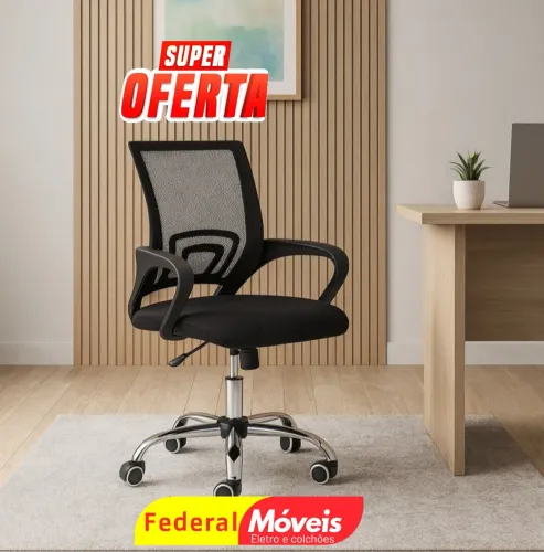 Cadeira Giratória Diretor - Resistência e funcionalidade em um só produto!