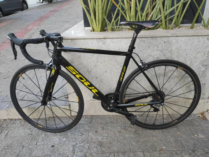 Soul 3R2,carbono,Tam 54, 105 de 11 vel,rodas mavic
