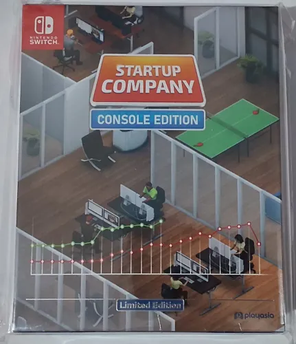 Jogo Startup Company Console Edition Limited Edition Original Lacrado Nintendo Switch
