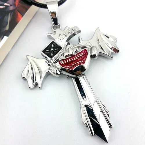 Pingente Kakuja Cruz Tokyo Ghoul - Estilo Otaku, Pingente Kakuja, Ideal para Presente