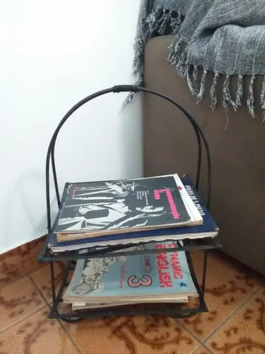 Suporte de revistas vintage