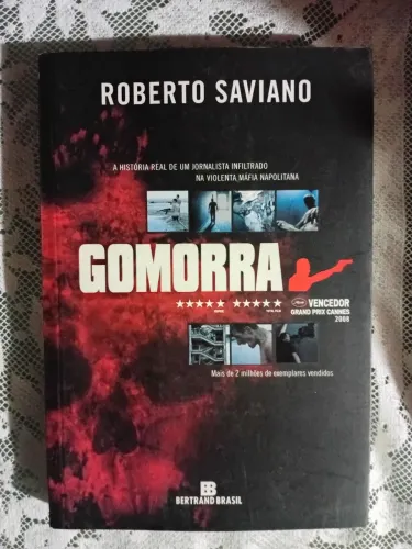 Livro Gomorra ( máfia napolitana)- Roberto salviano