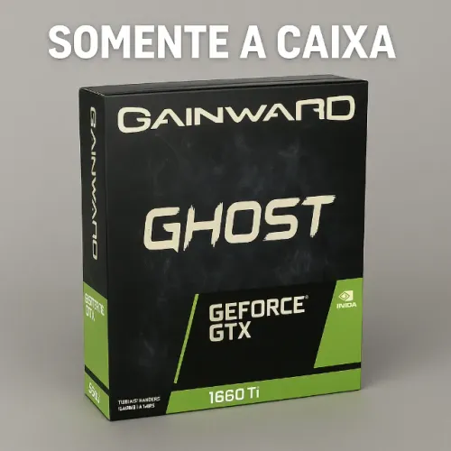 Caixa Original - Gainward Ghost GeForce GTX 1660 Ti