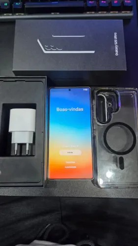 S25 ULTRA 512GB com GARANTIA ATE MARÇO 2026.