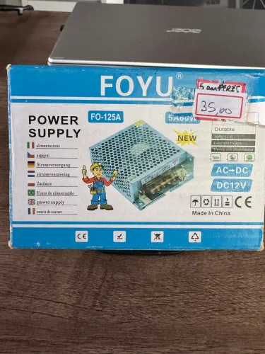 Fonte 12 volts 5 amperes na promoção só 35,09