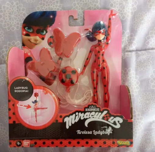 Tirolesa Ladybug Miraculous - Brinquedo Novo