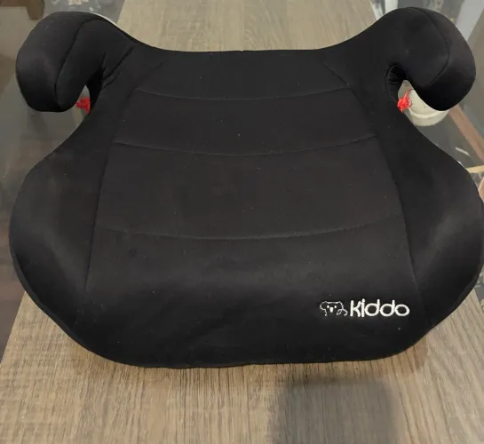 Kiddo assento elevação com isofix cor preto liso