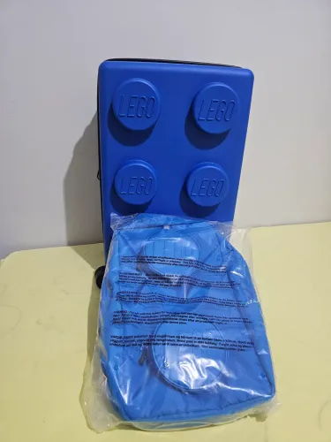 Mala/Mochila Lego Oficial - Azul