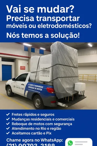 Frete no Rio comprido 