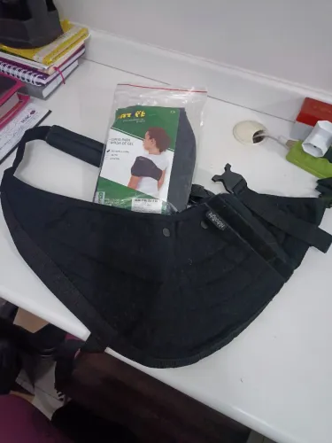Tipoia imobilizadora Velpeau + cinta bolsa gel