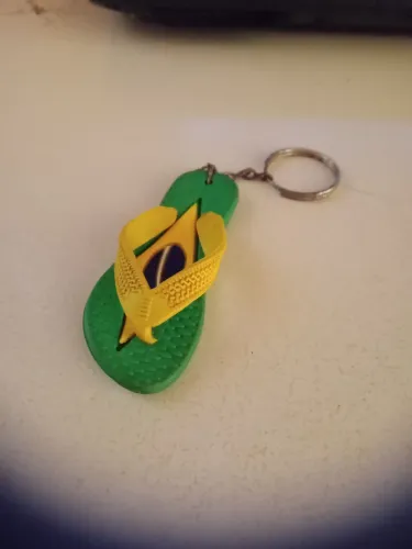 Antigo Chaveiro Havaiana seleção brasileira