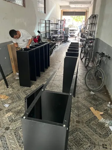Estantes de aço preta Amapá