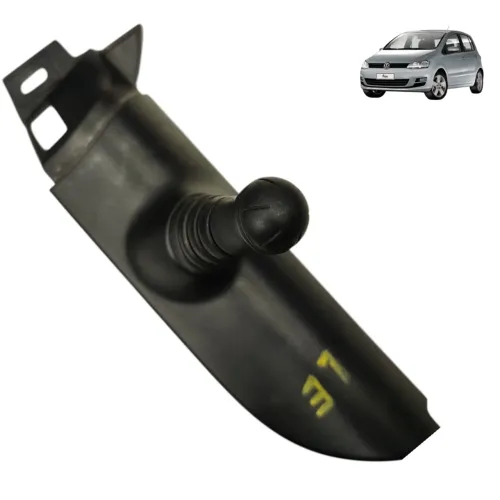 Acabamento Interno Retrovisor Esquerdo Vw Fox 2009 2008 2007 - Preto