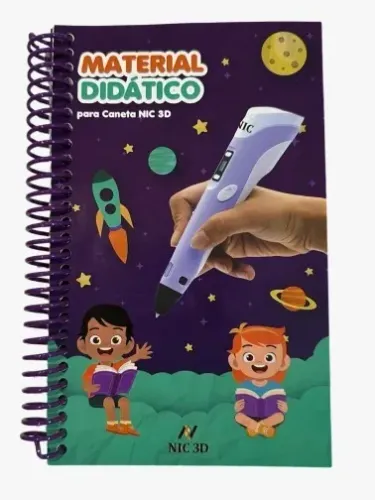 Caderno Didático para Caneta 3D - NIC 3D - 1ª edição