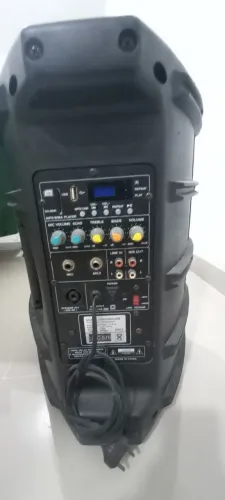 Microfone kadosh sem fio + caixa de Som CSR