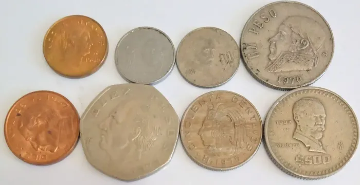 Moedas antigas do México 