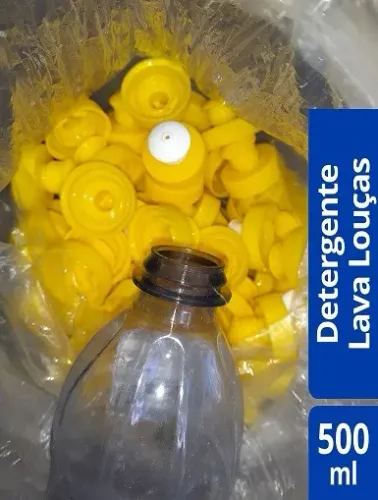 embalagem detergente 500ml