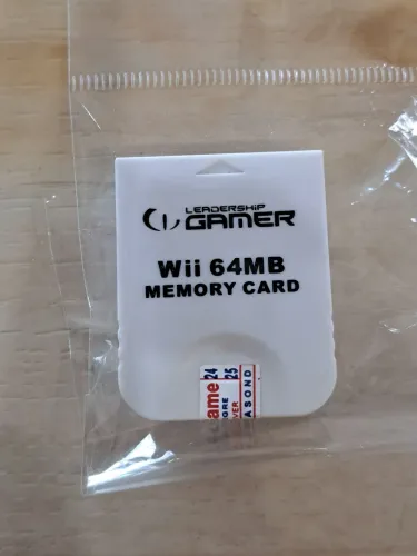 Memory Card 64MB para Wii