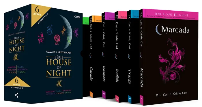 Coleção House of Night 12 Livros + 3 Livros Especiais