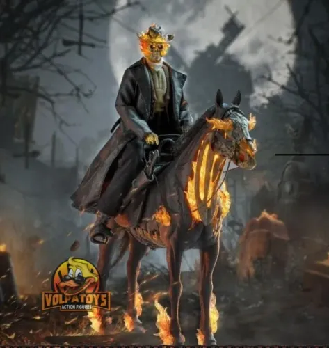 Cavaleiro Fantasma Thunder Hell Ranger Ghost Rider Regular - motoqueiro fanstamas 1/6